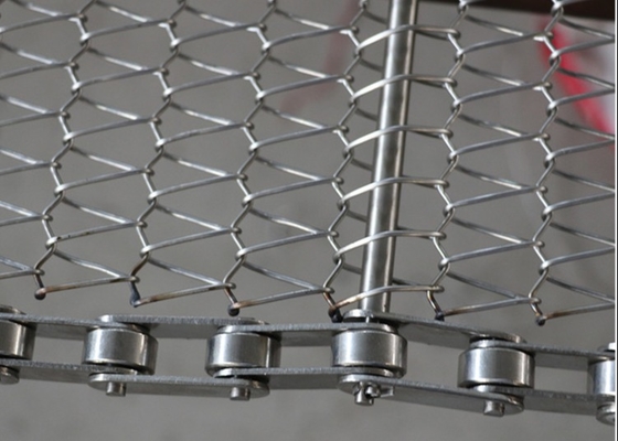 Woven Reliable Ss 310 Conveyor Wire Mesh Belt Iso9001 Certified Provided Sample