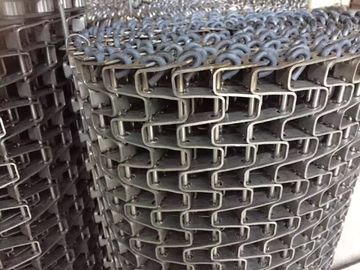 316L SS Flat Wire Mesh Belt High Temperature Resistance For Bread Baking