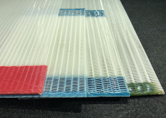 Horizontal Polyester Mesh Belt In Wrapping Paper Linerboard