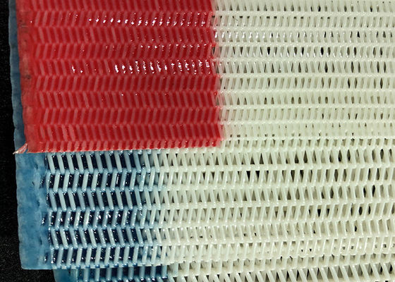 Horizontal Polyester Mesh Belt In Wrapping Paper Linerboard