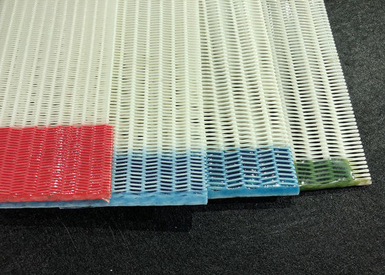 High Temperature Resistant Polyester Flat Wire Mesh Belt For Paper Mills