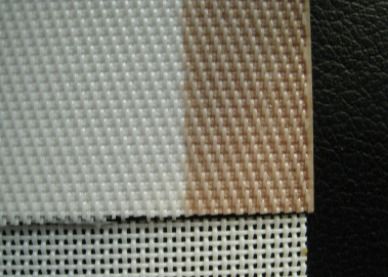 White Color Monofilament Plain Weave Polyester Mesh Conveyor Belt