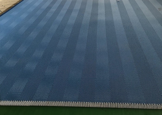 หน้าจอเครื่องเป่ากากตะกอนโพลีเอสเตอร์ Dewatering Belt สำหรับอุตสาหกรรมอาหารน้ำตาลน้ำผลไม้