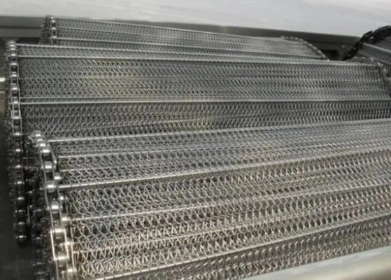 สายพานลำเลียงแบบทอ Ss304 สำหรับ Automatic Bbq