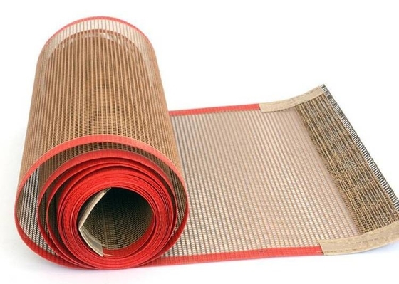 หนาวทนต่อไฟเบอร์กลาส Mesh Ptfe คอนเวียร์เบิร์ท