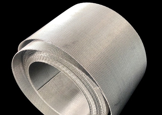 12 * 64Mesh Reverse Dutch Weave Wire Mesh SUS304 Extruder Wire Mesh ทนกรด