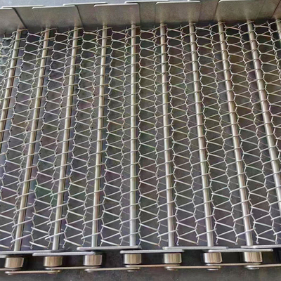 เครื่องมือเครื่องจักร Cnc สายพานลำเลียงตาข่ายสเตนเลสเจาะรูป้องกันไฟฟ้าสถิตย์