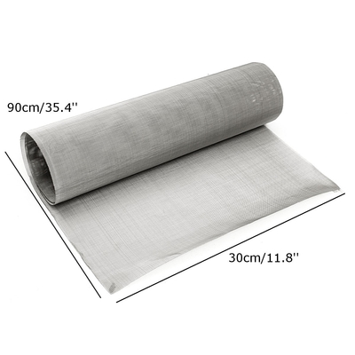 0.05mm 200 Mesh สแตนเลส สายใยผสม Mesh ทนอุณหภูมิสูง
