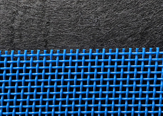 พอลิเอสเตอร์ สี่เหลี่ยมหลุม Mesh เข็มขัดด้วยความผ่านอากาศสูง 6000-32000 M3/M2h สําหรับคอนเวียร์