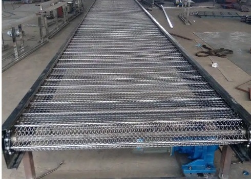 10 20 30 40 50 Mesh SUS304 สแตนเลสสแตนเลสโซ่เครือข่ายสายพาน