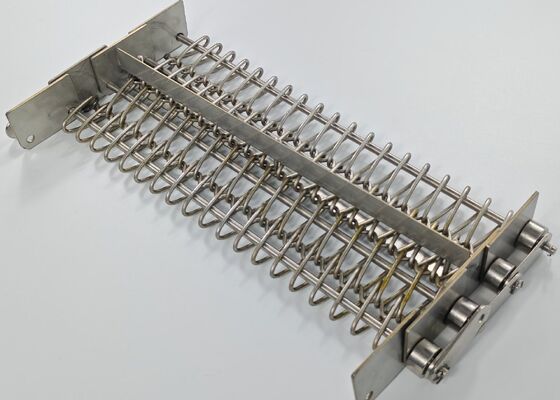 304 316 316L อาหารเกรดเหล็กดัดเหล็กคาร์บอนสแตนเลส สายลวดโซ่ Link หมักเตา ผัก สาย Mesh เข็มขัด เข็มขัดขนส่ง