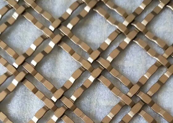 เครื่องปรับแต่ง Herringbone Brass-Ss เครื่องปรับแต่ง Mesh สําหรับการสร้างส่วนแยกภายนอกและด้านหน้า