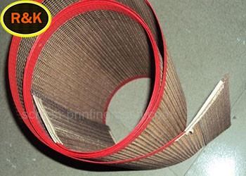 1x1mm 4100mm PFOA สายพานลำเลียงเทฟลอนฟรี