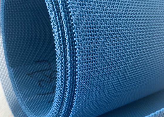 3 * 3 มม. อาหารแห้งรูสี่เหลี่ยมโพลีเอสเตอร์กากตะกอน Dewatering Belt