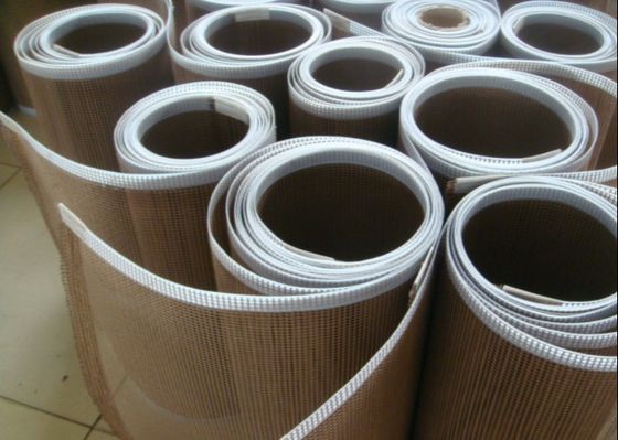 Uv Curing Machine สายพานลำเลียงเทฟลอน, 1x1 FDA Ptfe Mesh Belt