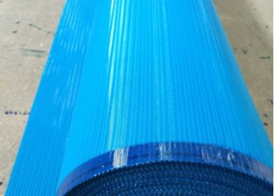 องุ่นกดวงแหวนกลาง 3x3mm Hole Polyester Spiral Belt