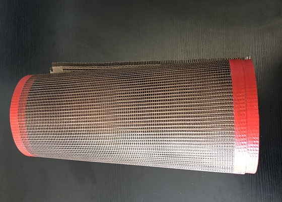 Bullnose Joint Endless Ptfe Conveyor Belts สำหรับเครื่องเป่ายูวี