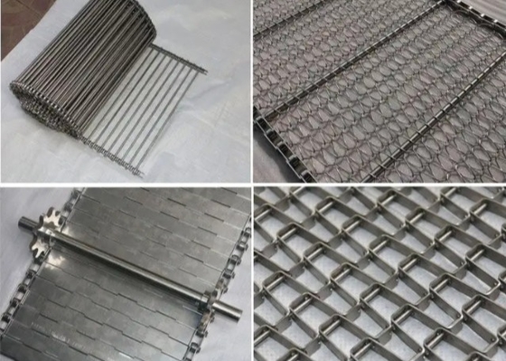 Metal Great Wall 430 สายพานลำเลียงตาข่ายสแตนเลสสำหรับลากจูงเรือ